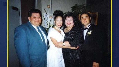 Revelan fotos inéditas de boda de Selena Quintanilla