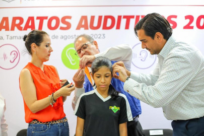 Apoyan en Reynosa a más de 200 pacientes con Aparatos Auditivos 