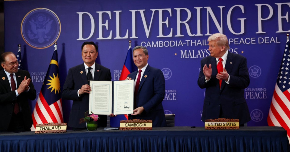 ¡Uno más! Trump lidera acuerdo de paz entre Tailandia y Camboya en histórica cumbre asiática